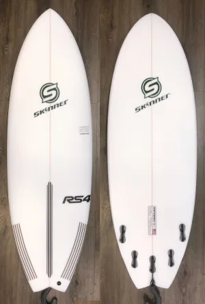 SOLD Skinner Surfboards 5'8 RS4 Fish 32.8 Liters 5 FCS2 Plugs Epoxy