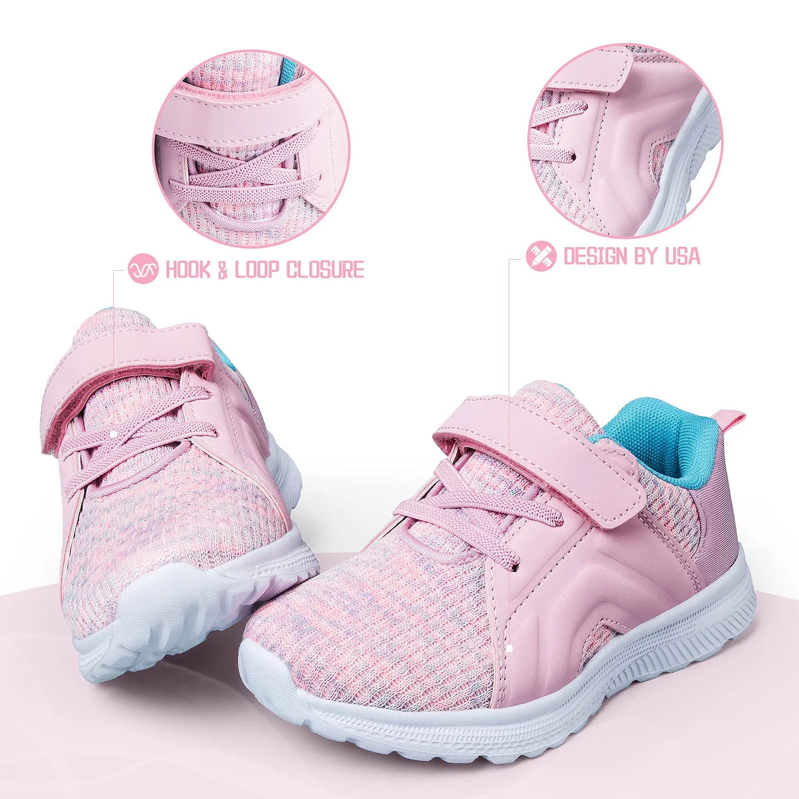Solid Lace-up Mesh Breathable Tennis Sneakers