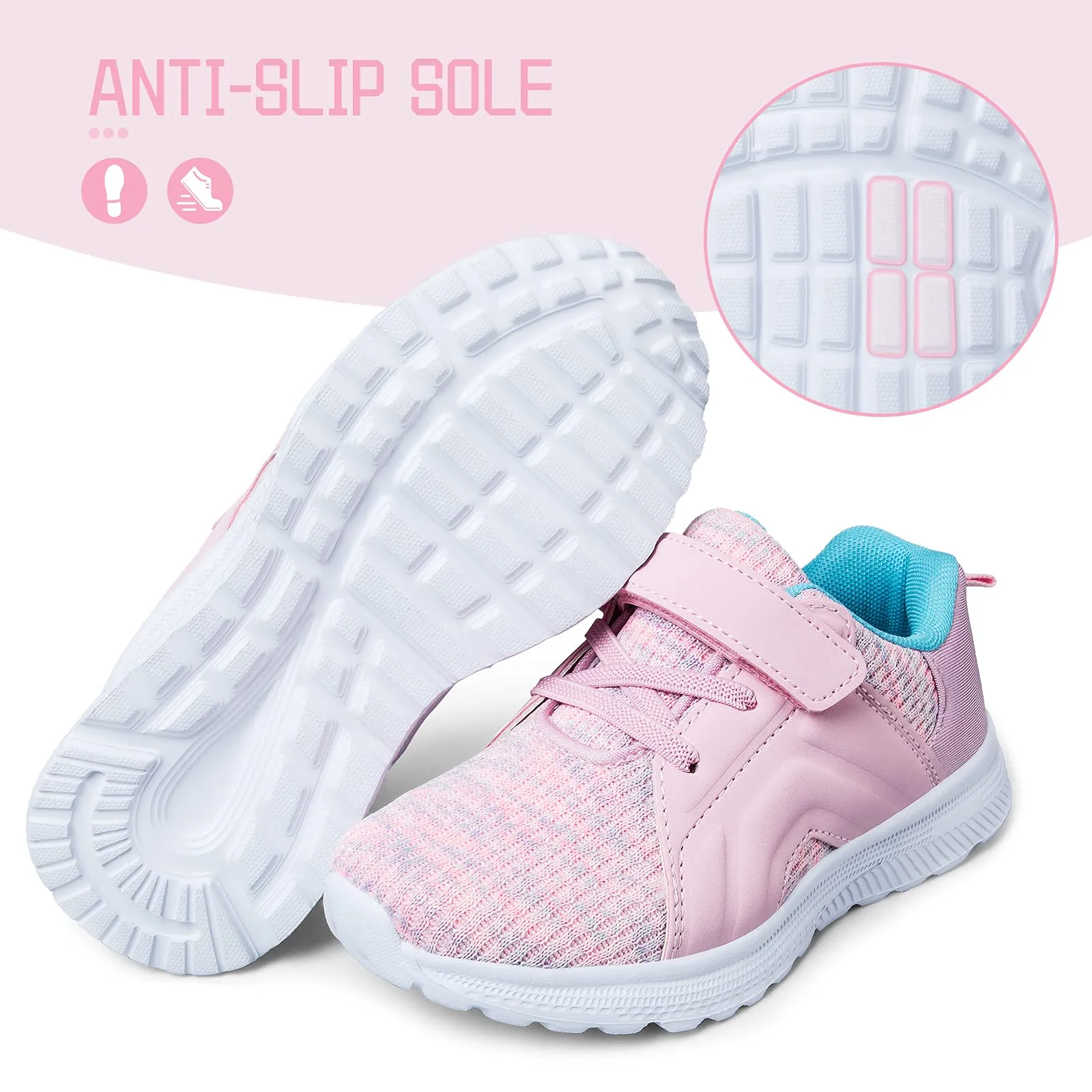 Solid Lace-up Mesh Breathable Tennis Sneakers