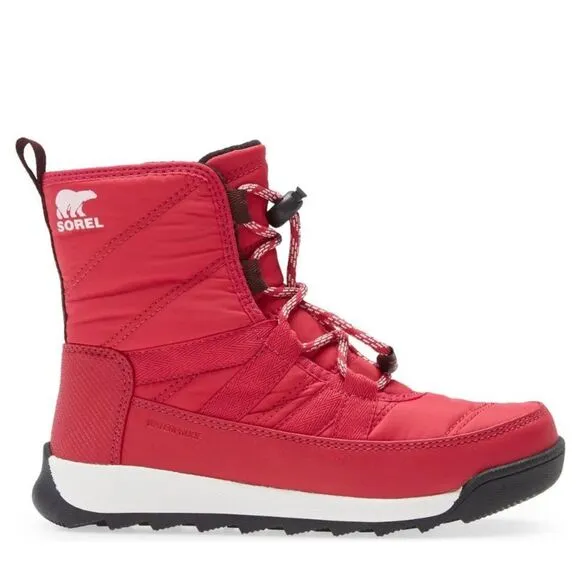 SOREL Whitney II Short Waterproof Insulated Boot, Toddler Size 12, Red, NWT