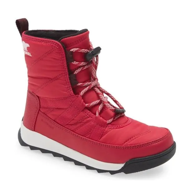 SOREL Whitney II Short Waterproof Insulated Boot, Toddler Size 12, Red, NWT