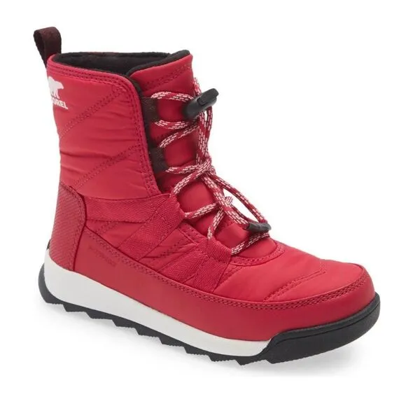SOREL Whitney II Short Waterproof Insulated Boot, Toddler Size 12, Red, NWT
