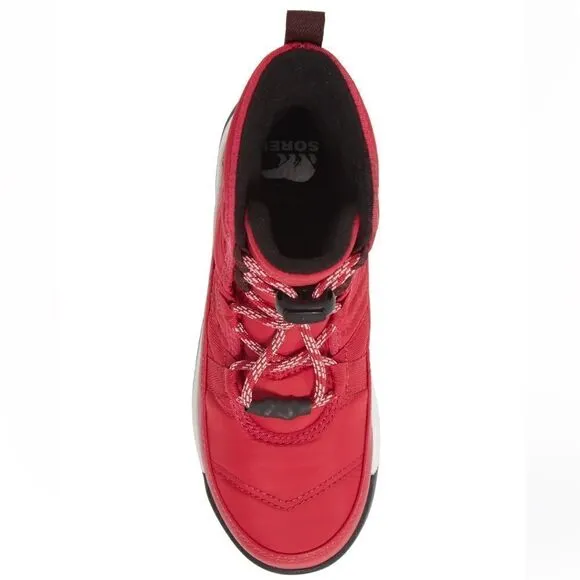 SOREL Whitney II Short Waterproof Insulated Boot, Toddler Size 12, Red, NWT