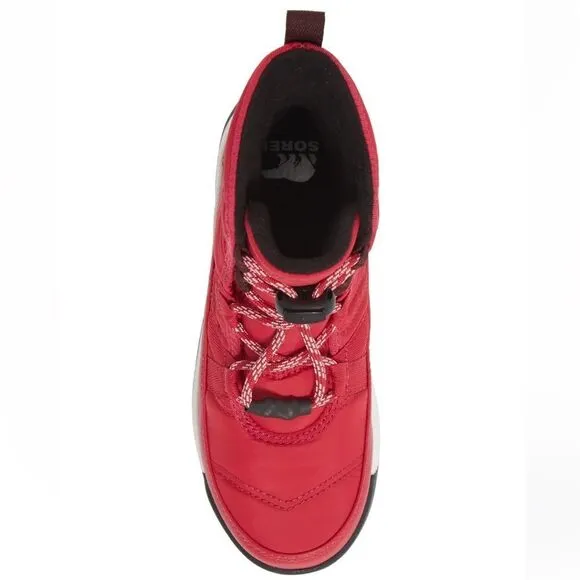 SOREL Whitney II Short Waterproof Insulated Boot, Toddler Size 12, Red, NWT