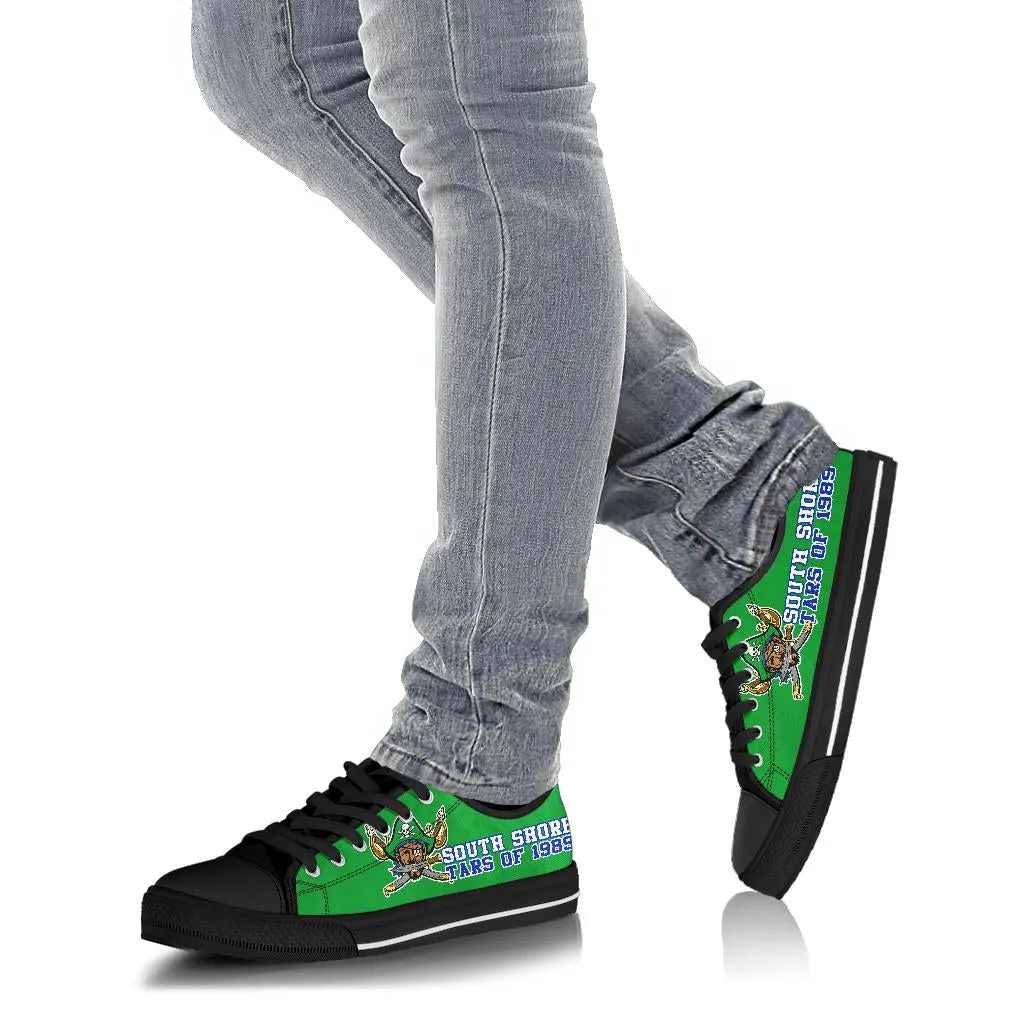 South Shore Green Tars of 89  Low Top canvas shoes
