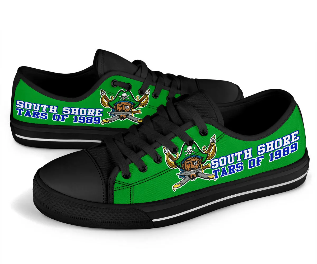 South Shore Green Tars of 89  Low Top canvas shoes