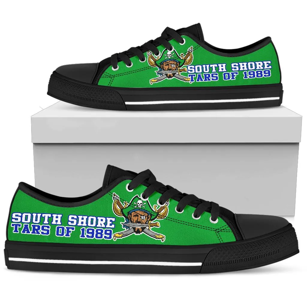 South Shore Green Tars of 89  Low Top canvas shoes