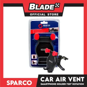 Sparco Car Air Vent Smartphone Holder SPC5104 (Black)