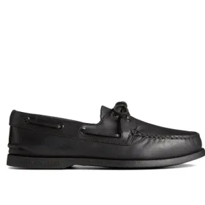 Sperry Authentic Original™ Boat Shoe Mens 10 Black Leather