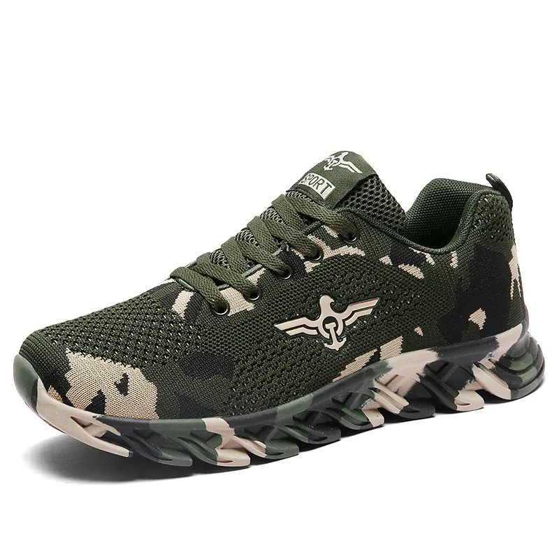 Sports Casual Camouflage Military Training Running Shoes