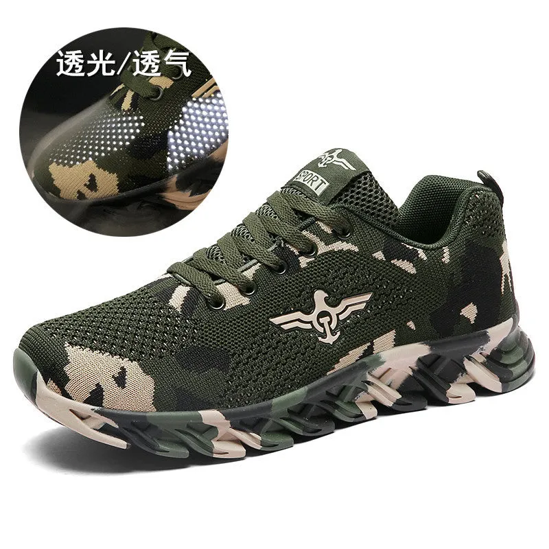 Sports Casual Camouflage Military Training Running Shoes