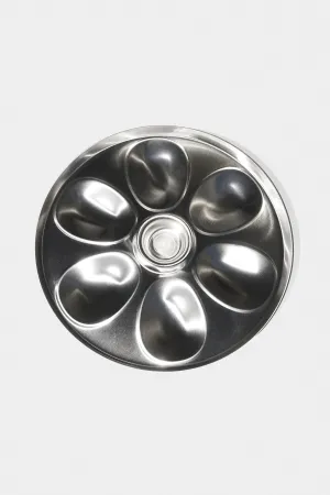 Stainless Oyster Plate