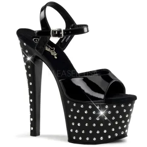 STARDUST-709  Black Patent/Black