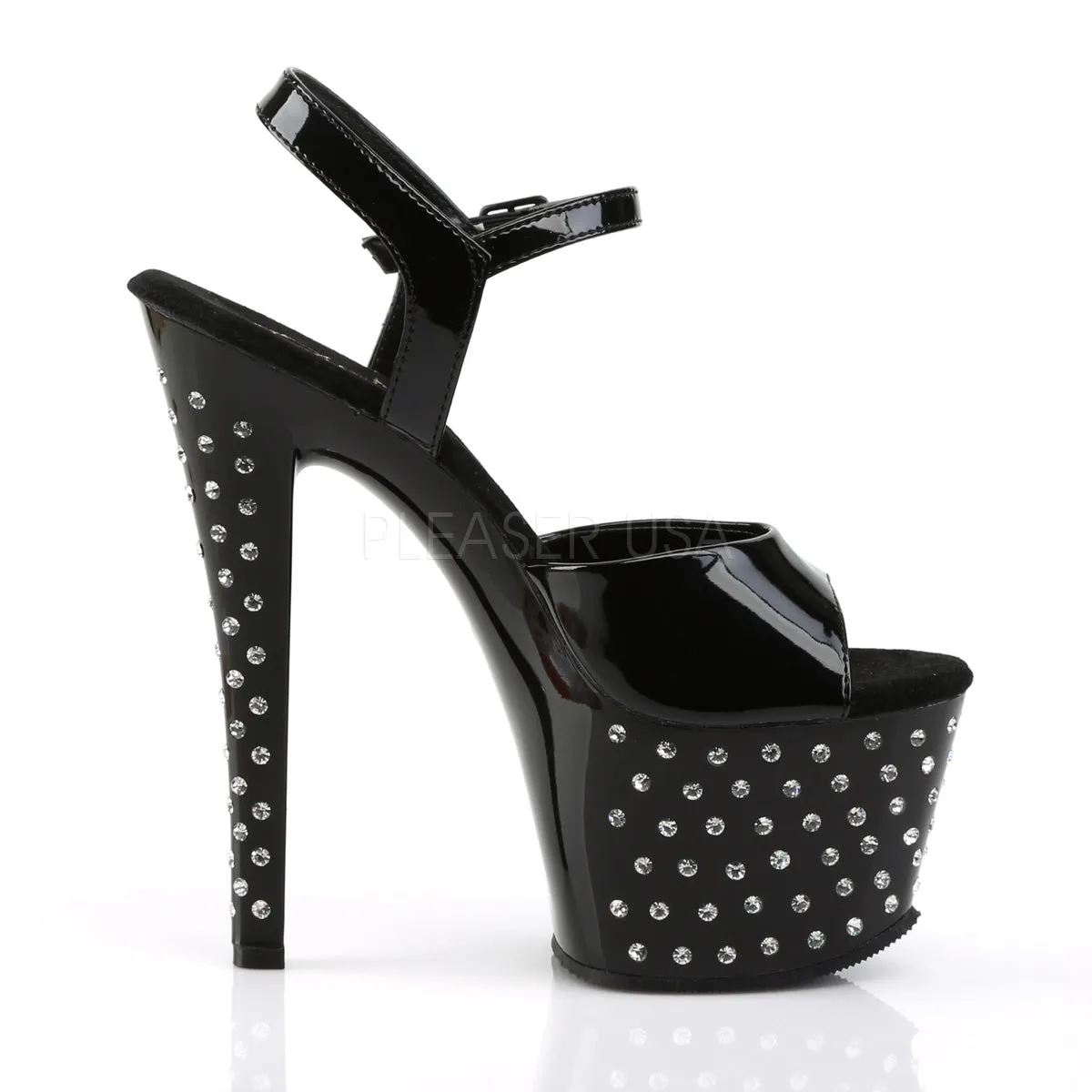 STARDUST-709  Black Patent/Black