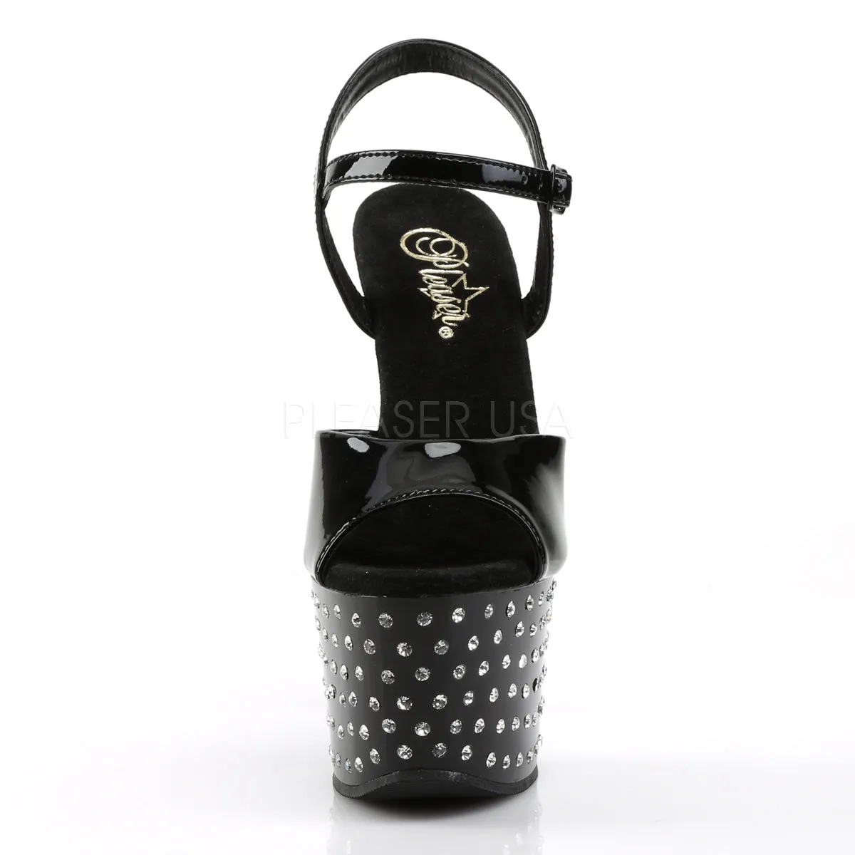 STARDUST-709  Black Patent/Black