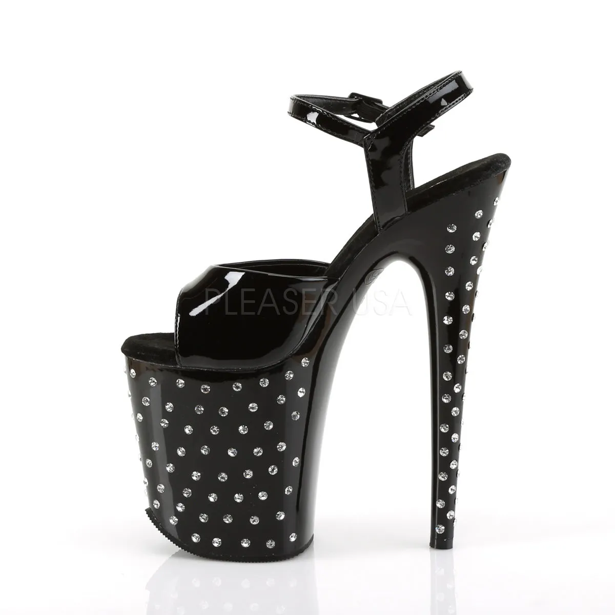 STARDUST-809  Black Patent/Black