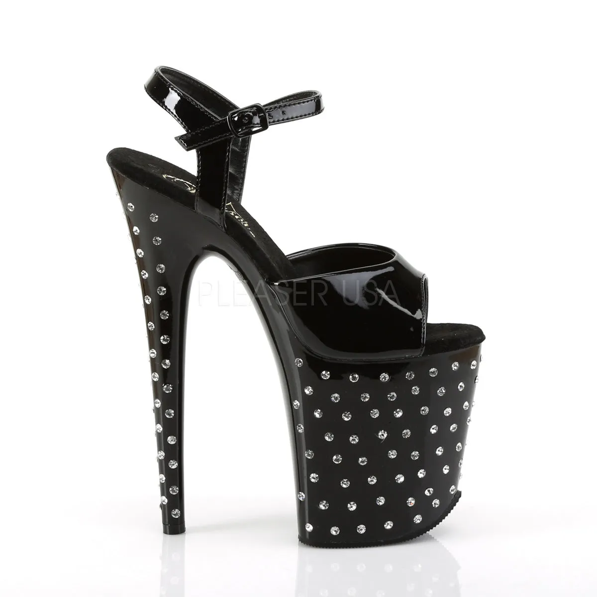 STARDUST-809  Black Patent/Black