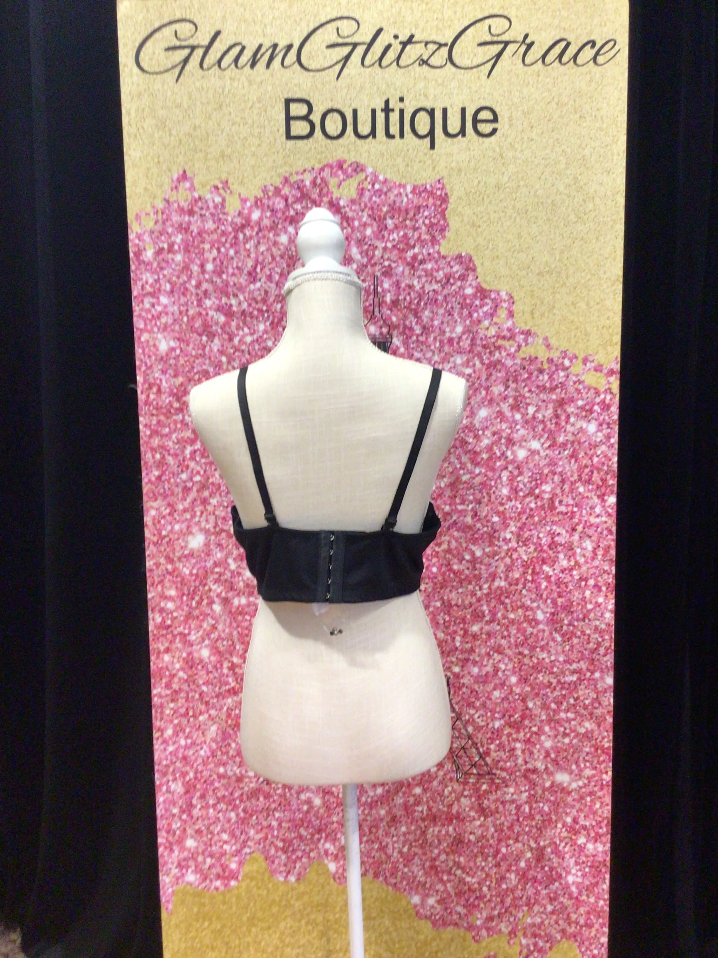Studded Corset Bralette