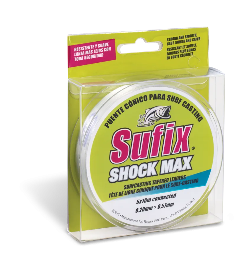 Sufix Shock Max Surfcasting Tapered Leader
