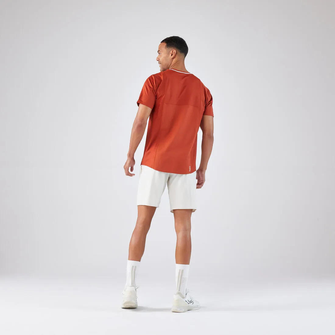 T-shirt tennis manches courtes homme - Artengo DRY Gaël Monfils