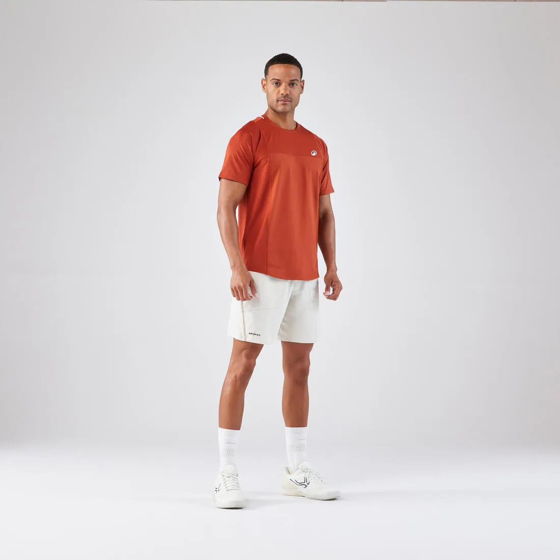 T-shirt tennis manches courtes homme - Artengo DRY Gaël Monfils