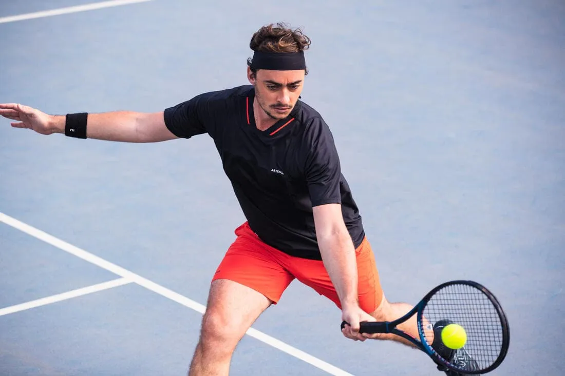 T-shirt tennis manches courtes Homme - ARTENGO DRYVN