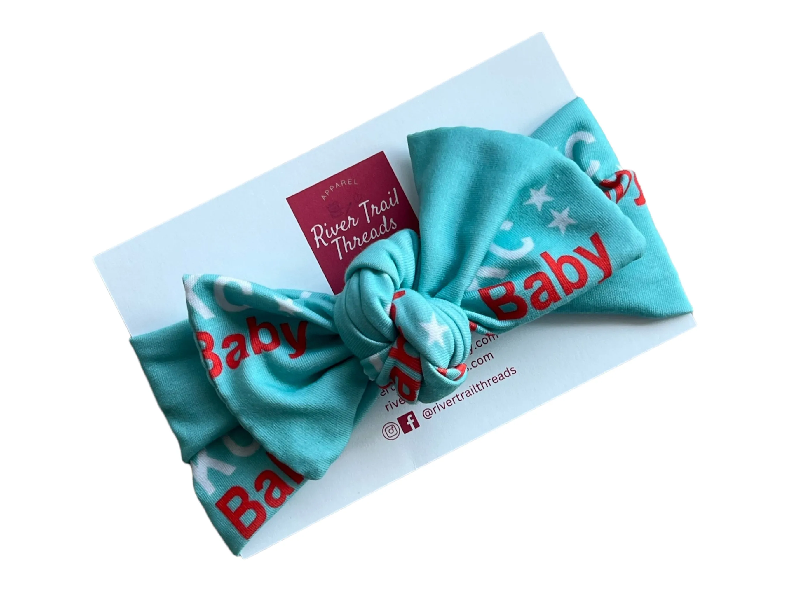 Teal KC Baby Soccer Headband