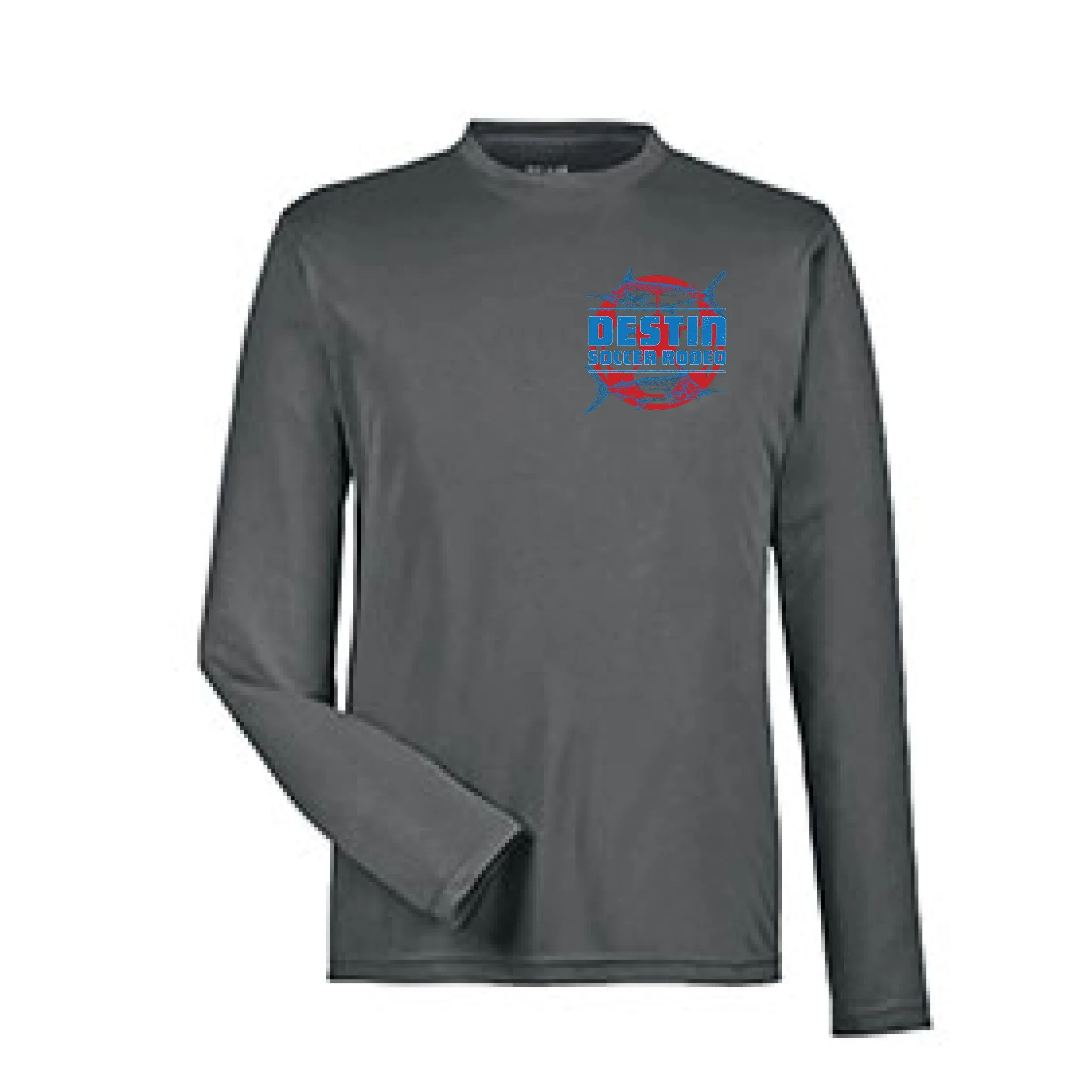 Team 365 Zone Performance Long Sleeve Shirts Destin Soccer Rodeo