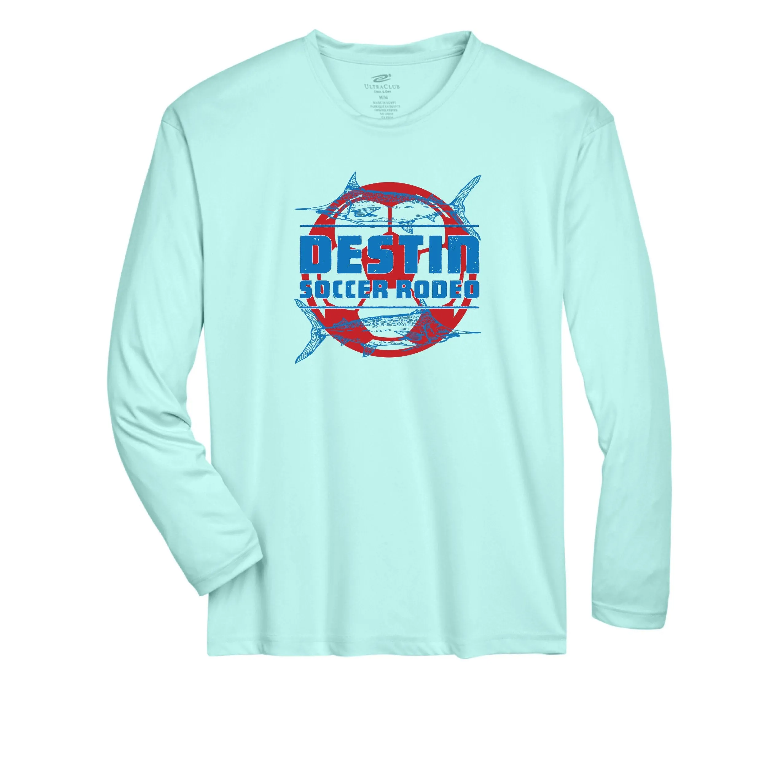 Team 365 Zone Performance Long Sleeve Shirts Destin Soccer Rodeo