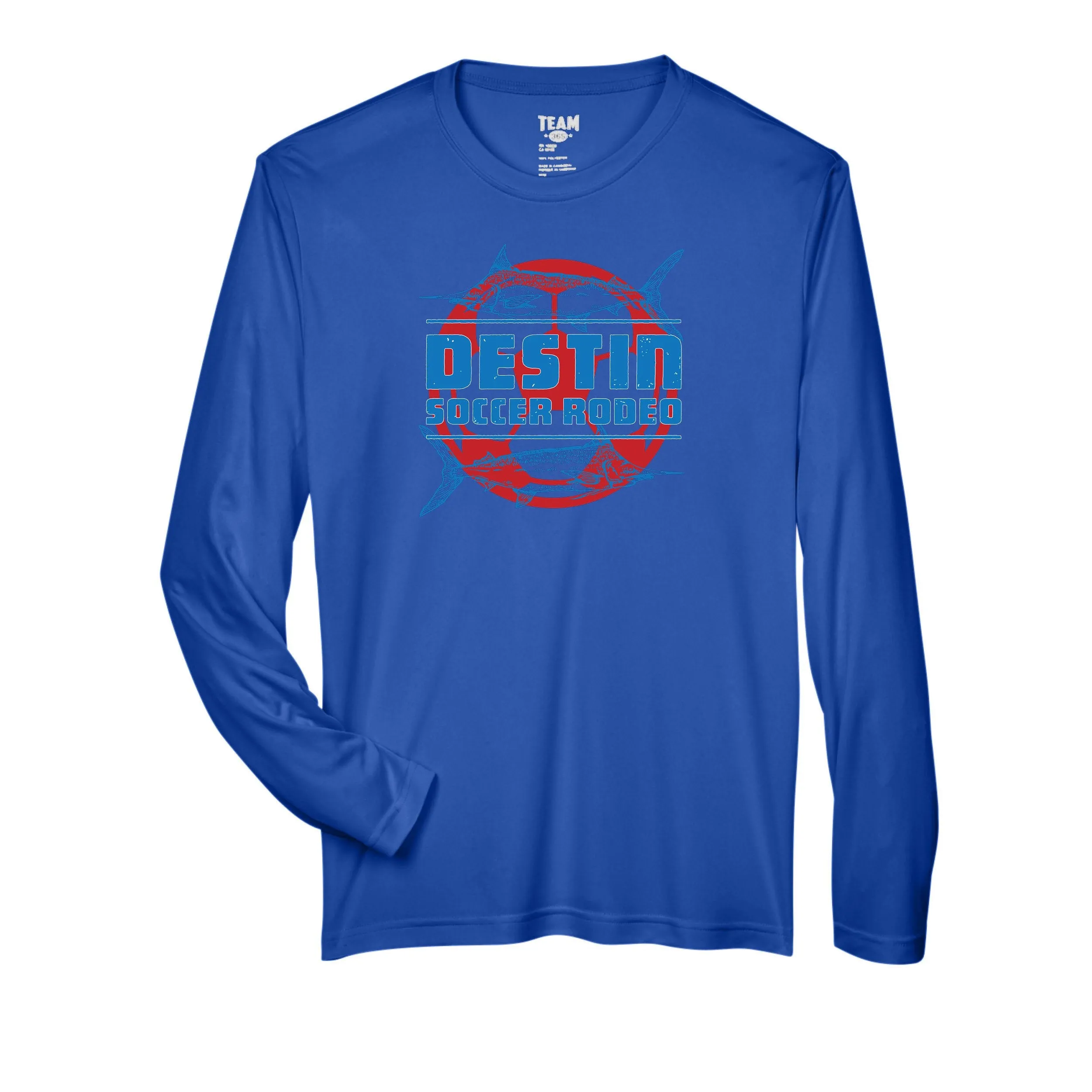 Team 365 Zone Performance Long Sleeve Shirts Destin Soccer Rodeo