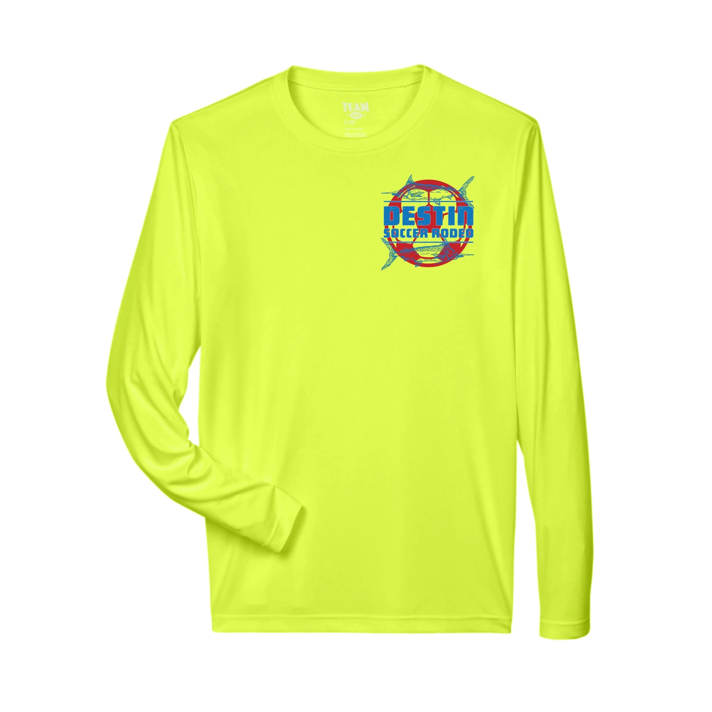 Team 365 Zone Performance Long Sleeve Shirts Destin Soccer Rodeo