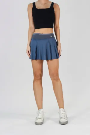 Tennis Skirt mesh blue