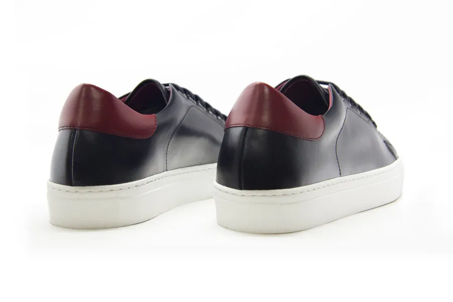 Tennis Style Sneaker - Black (UK7,8 Only)