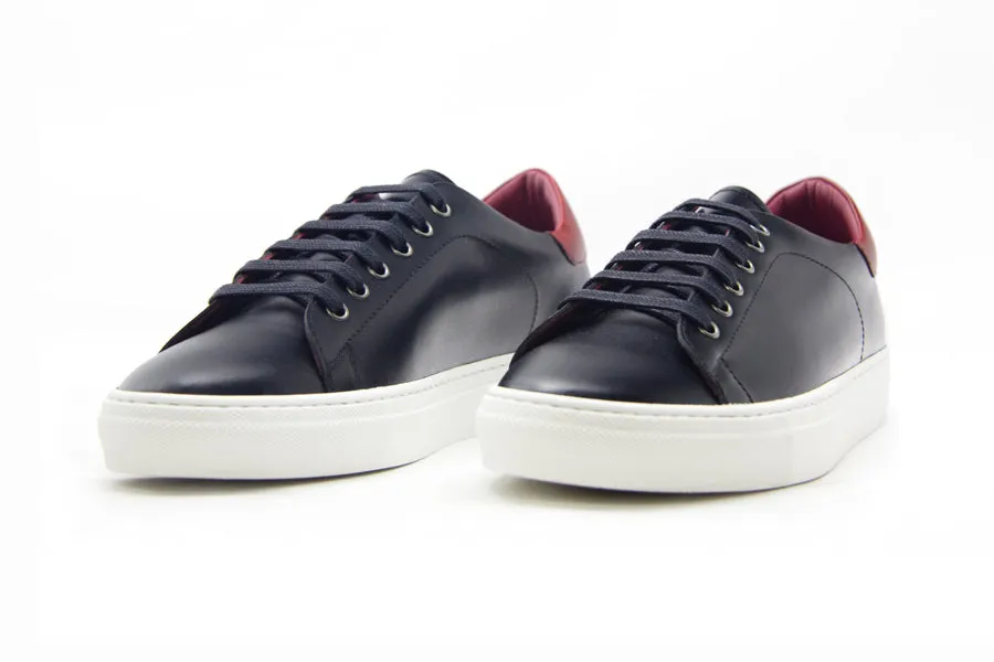 Tennis Style Sneaker - Black (UK7,8 Only)