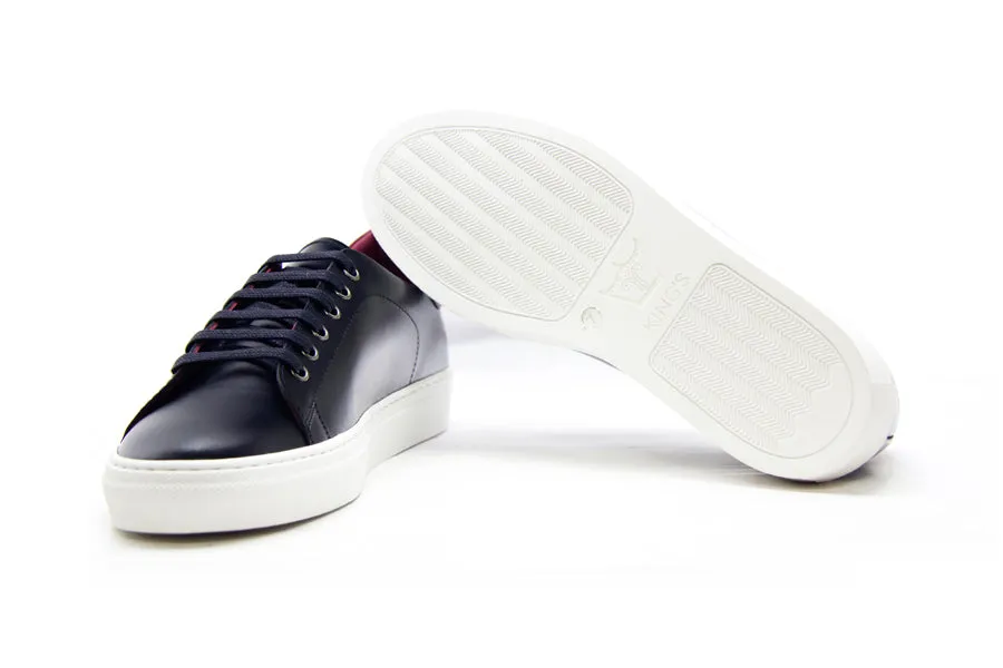 Tennis Style Sneaker - Black (UK7,8 Only)