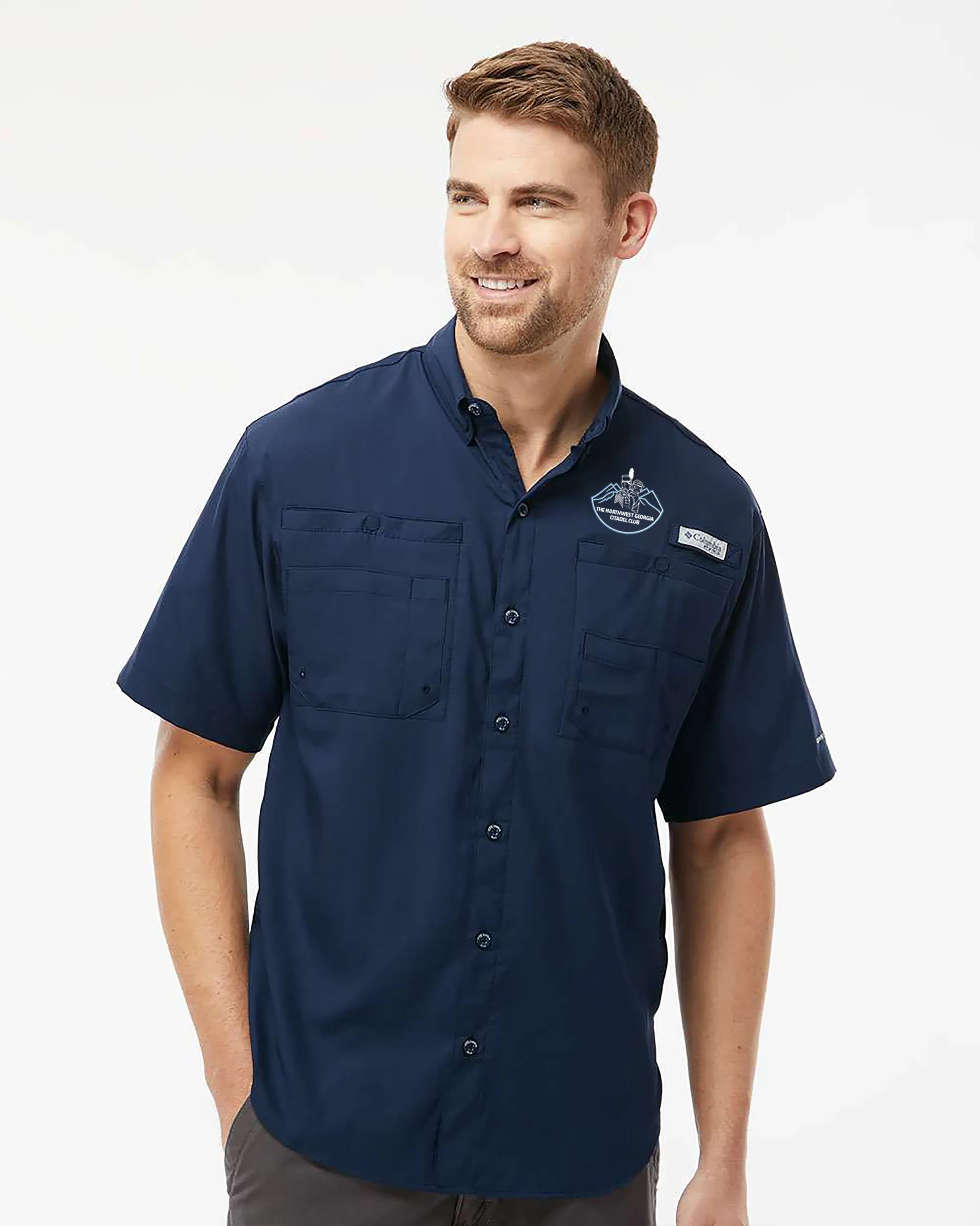 The Citadel, Alumni Club, Northwest Georgia, Columbia - PFG Tamiami™ II Short Sleeve Shirt