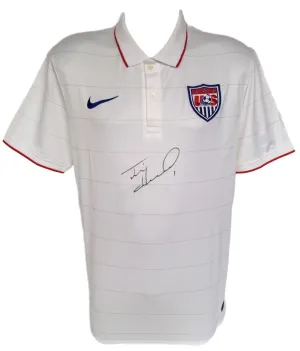 Tim Howard Signed Autographed Team USA Soccer Jersey (JSA COA)