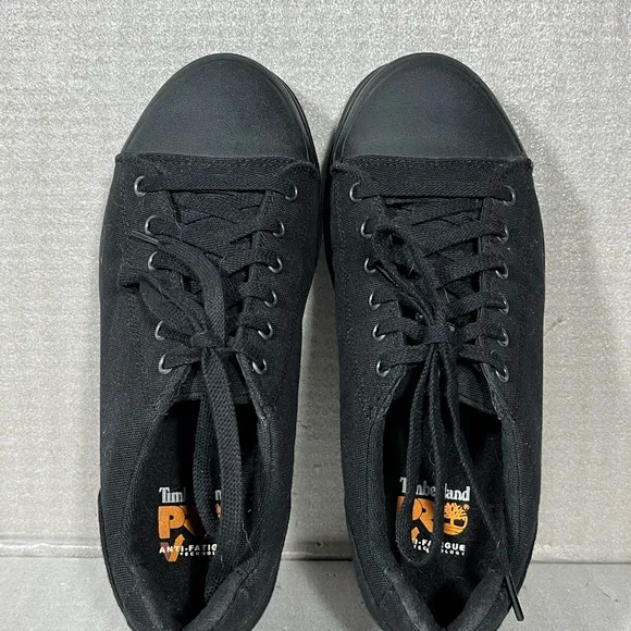 Timberland Men's PRO Black Disruptor Alloy-Toe Anti Fatigue Work Sneaker 7.5