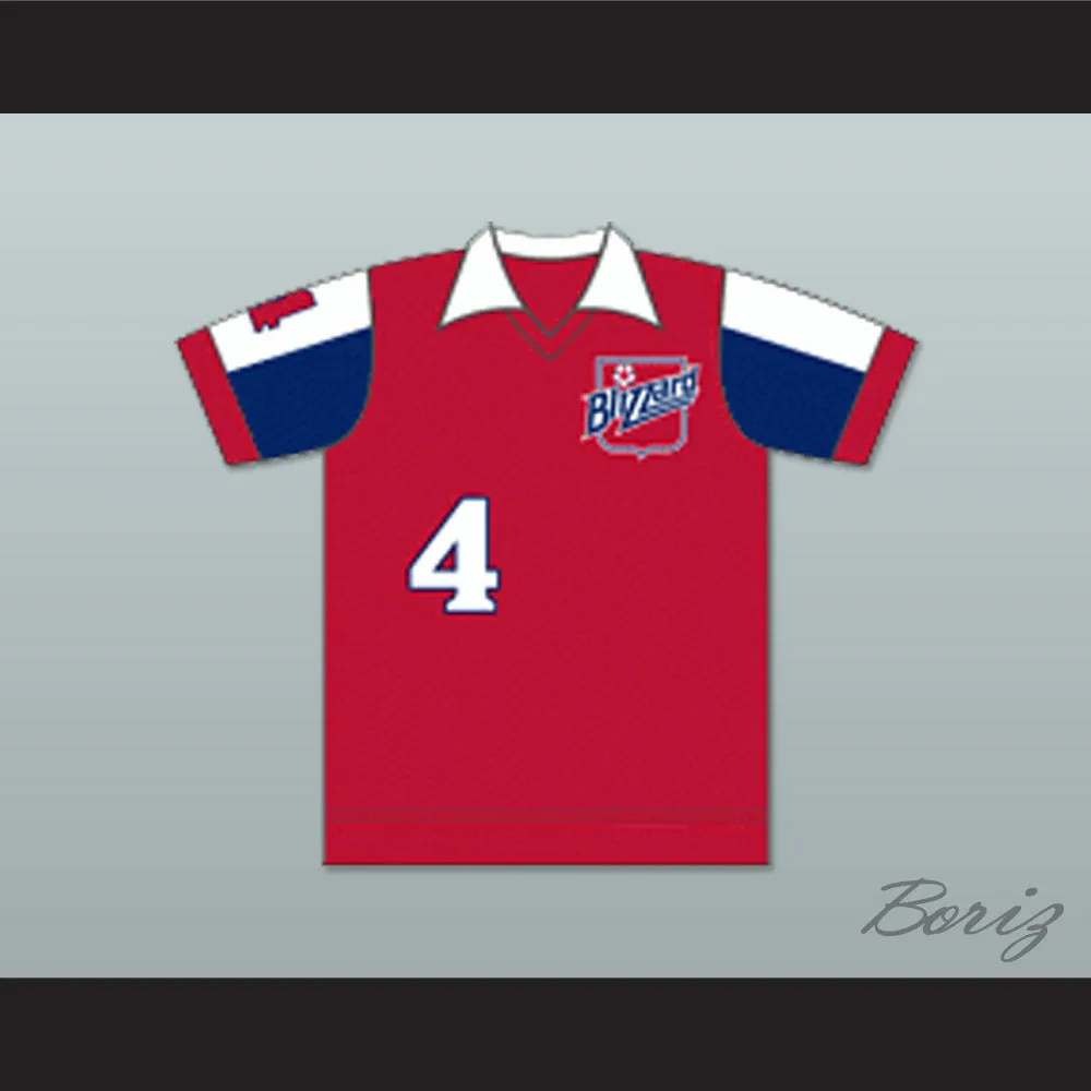 Toronto Blizzard Red Football Soccer Jersey