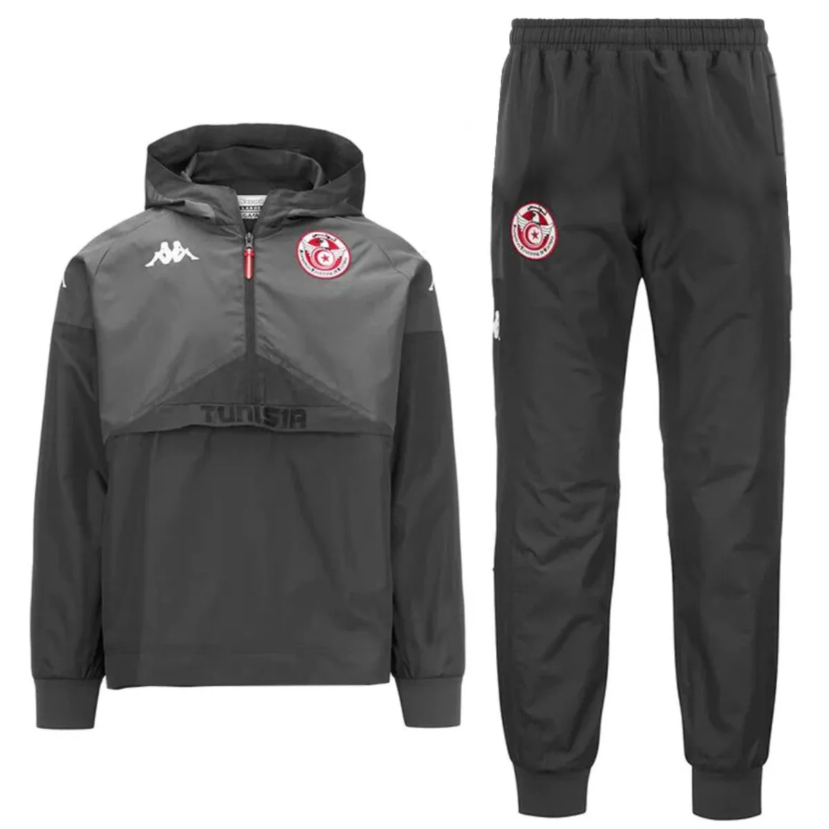 Tunisia national team presentation soccer tracksuit 2024/25 - Kappa