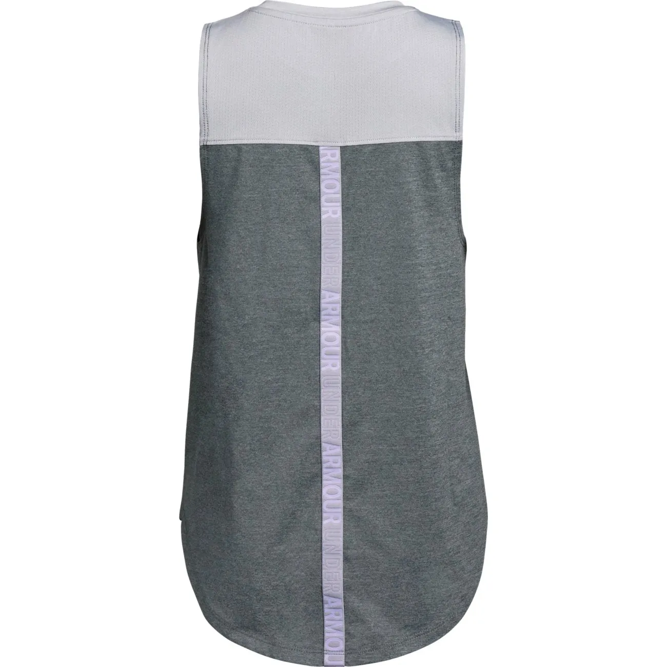 Under Armour Pitch Gray Light Heather HeatGear Tank