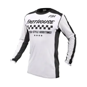 USA Originals Air Cooled Youth Jersey - White/Black