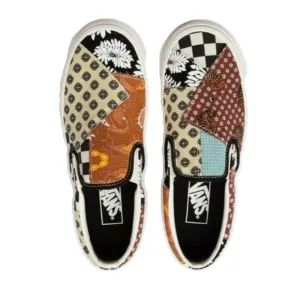 Vans Patchwork Slip On‎ Shoes!