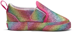 Vans Toddler Slip V Glitter Rainglow Rainbow