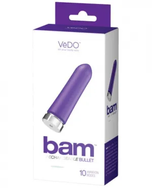 VeDO BAM Rechargeable Bullet - Into You Indigo