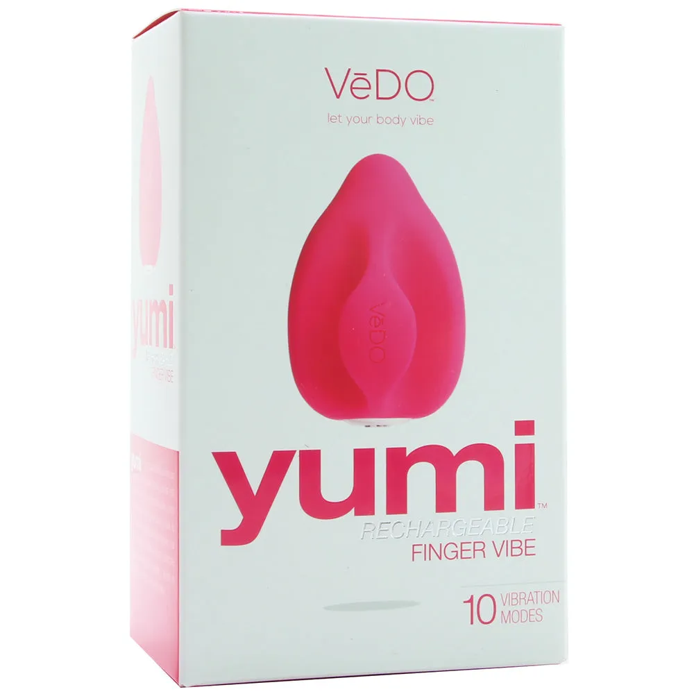 VeDO Yumi Rechargeable Finger Vibe - Foxy Pink