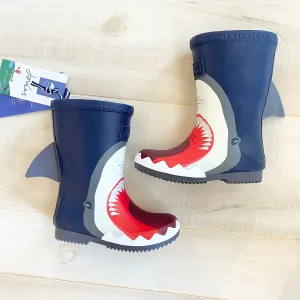 Welly Boot | Blue Shark Finn