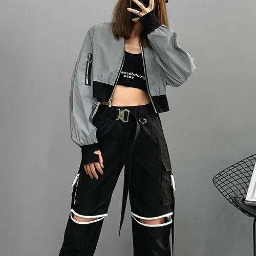 White Reflective Jacket SD01706