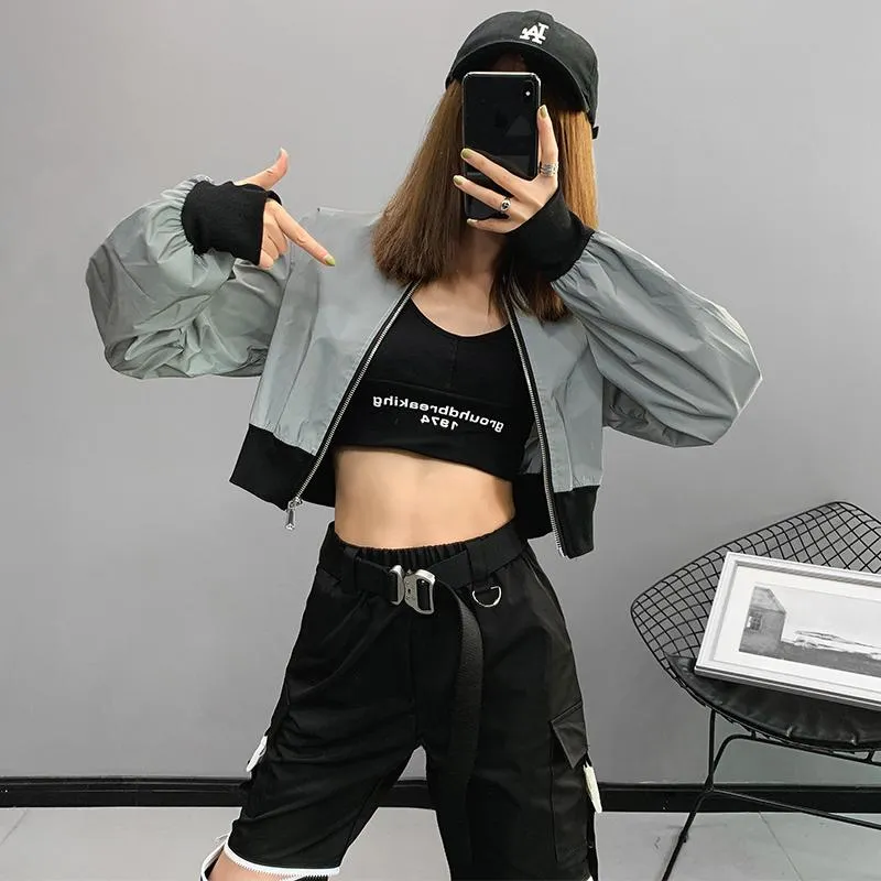 White Reflective Jacket SD01706
