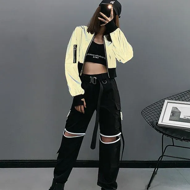 White Reflective Jacket SD01706